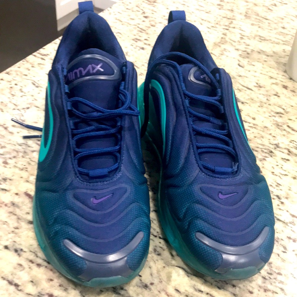 Nike Blue and Teal Athletic Shoes
